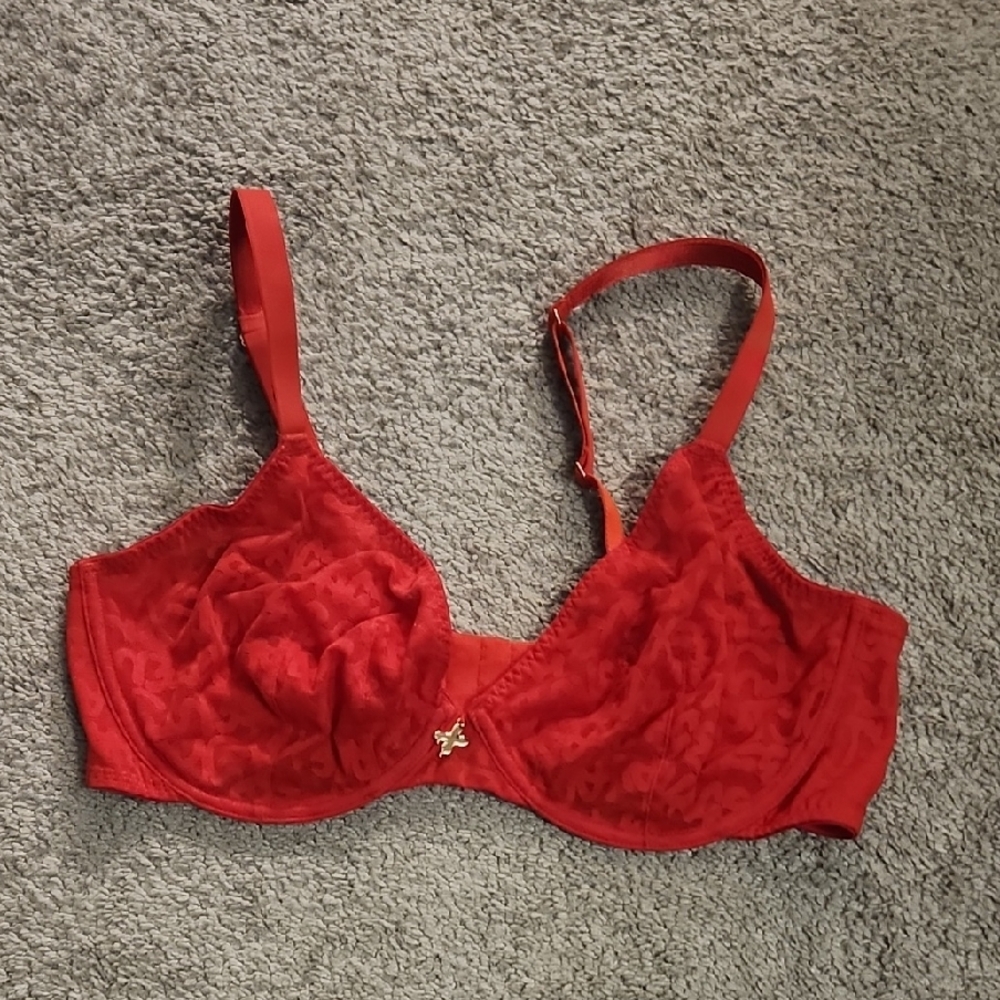 TAGGED BY SAVAGE Elegant Red Lace Bra
